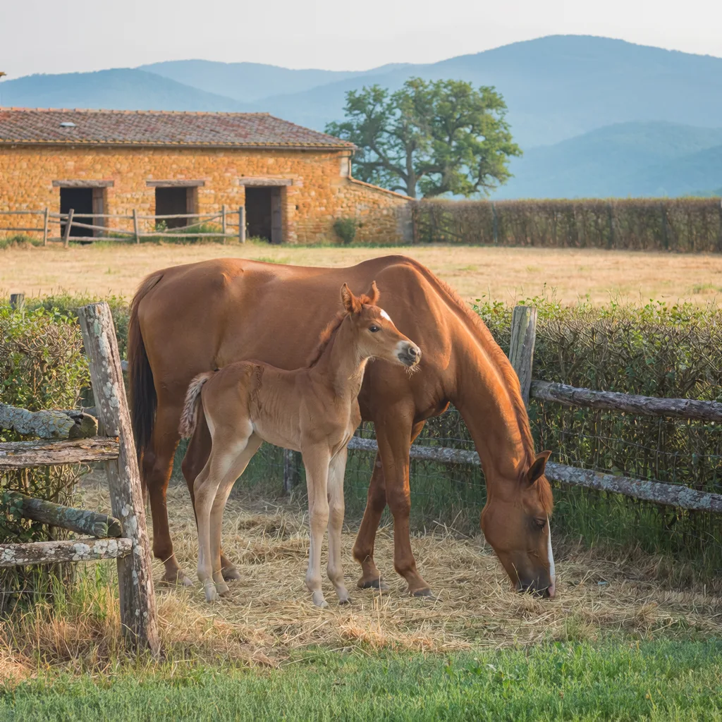 Élevage de chevaux, Centre équestre Les Crins des Plaines, Saint-Romain-en-Gier
