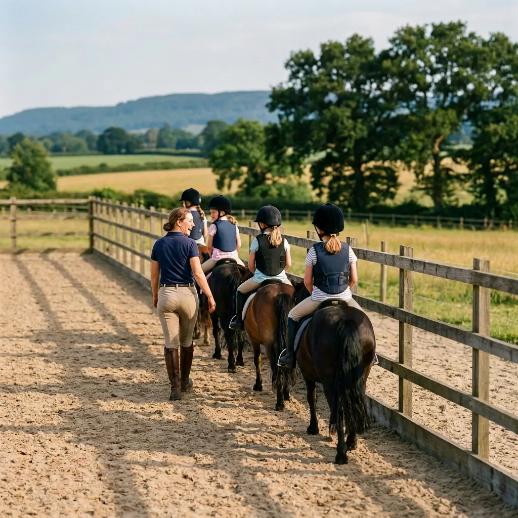 Cours de poney à Saint-Romain-en-Gier, Rhône